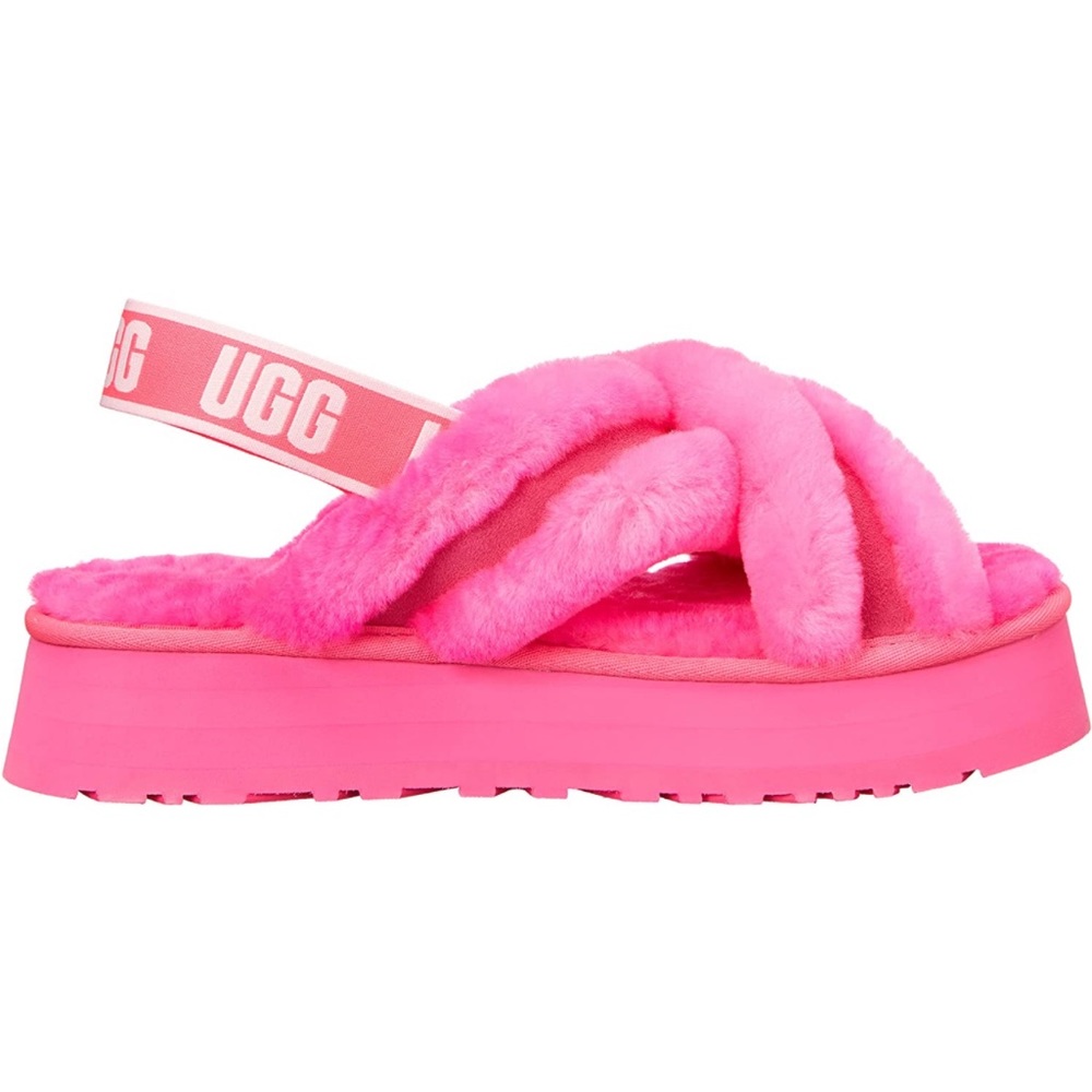 NIB UGG DISCO CROSS SLIDE PINK